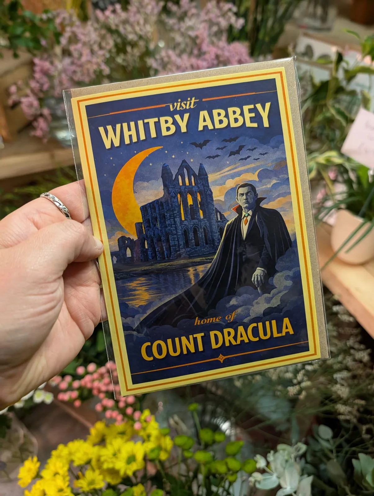 Whitby Abbey Card